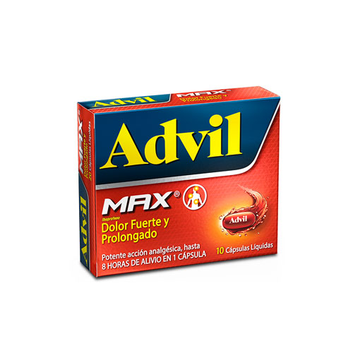 ADVIL MAX CAJA X 10 CAPS