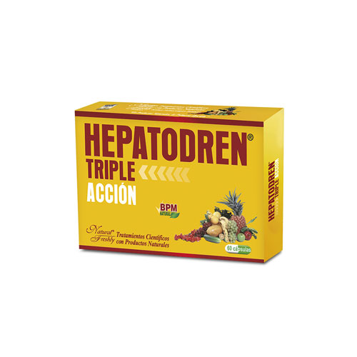 HEPATODREN TRIPLE ACCION CAJA X 60 CAPS