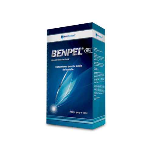 BENPEL 5% LOCION SPRAY FCO X 60 ML