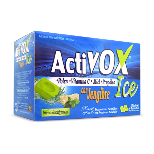 ACTIVOX ICE CAJA X 12 S/S