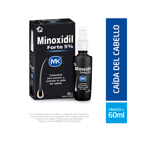 MINOXIDIL FORTE 5% MK FCO X 60 ML