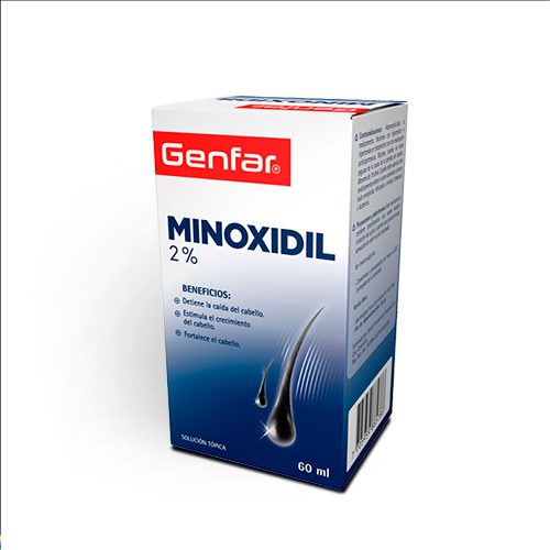 MINOXIDIL 2% GENFAR FCO X 60 ML