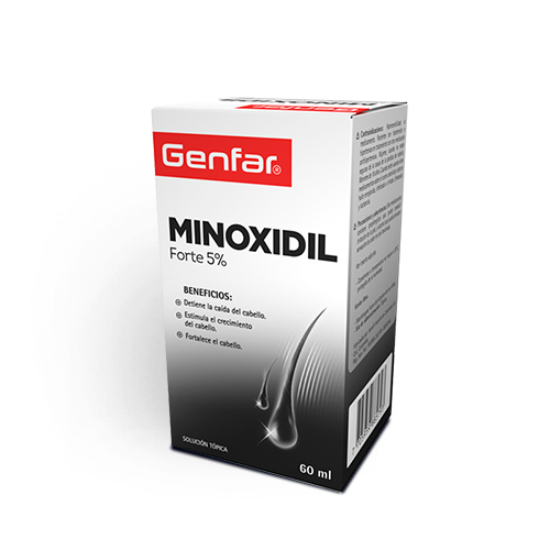 MINOXIDIL FORTE 5% GENFAR FCO X 60 ML