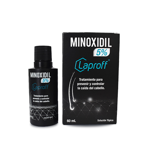 MINOXIDIL 5% LAPROFF FCO X 60 ML