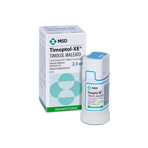 TIMOPTOL XE 0.5% FCO X 2.5 ML
