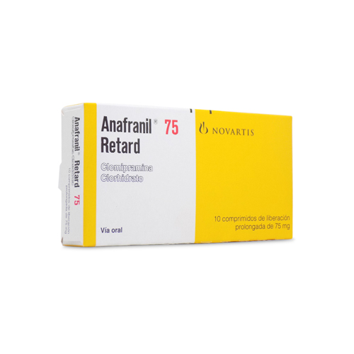 ANAFRANIL RETARD 75 MG CAJA X 10 TABS