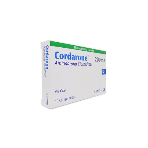 CORDARONE 200 MG CAJA X 10 COMP