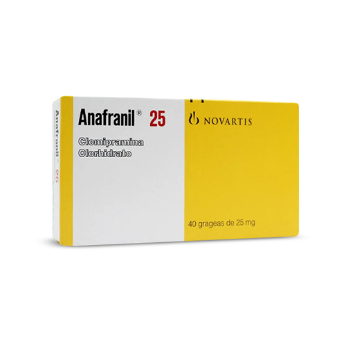 ANAFRANIL 25 MG CAJA X 40 GRAG