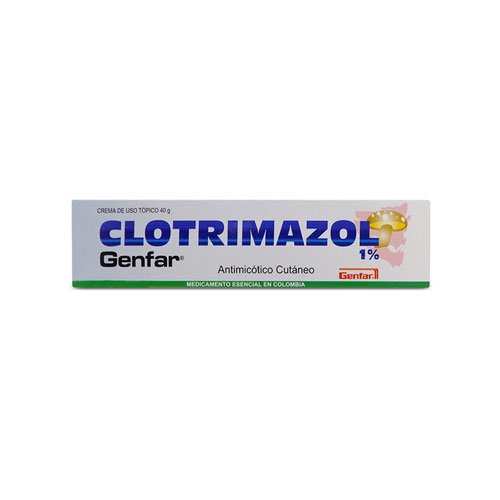 CLOTRIMAZOL CREMA TOP.1% GFAR TUBO X 40 GR