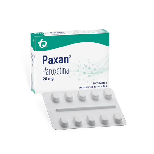 PAXAN 20 MG CAJA X 10 TABS