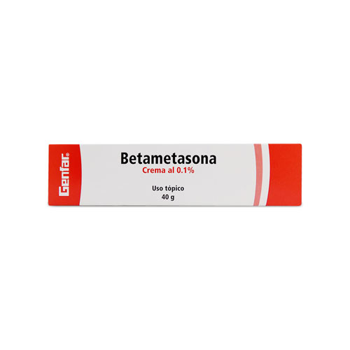 BETAMETASONA CREMA 0.1% GENFAR TUBO X 40 GR