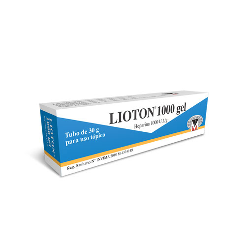 LIOTON 1000 GEL TUBO X 30 GR