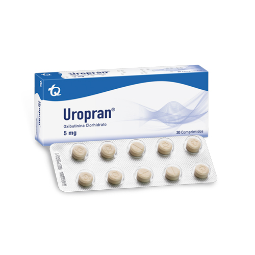 UROPRAN 5 MG CAJA X 20 COMP