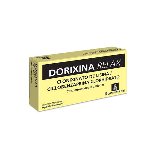 DORIXINA RELAX 125/5 MG CAJA X 20 COMP