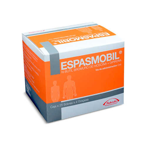 ESPASMOBIL 25 S/S X 4 TABS