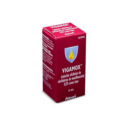 VIGAMOX GOTAS 0.5% FCO X 5 ML