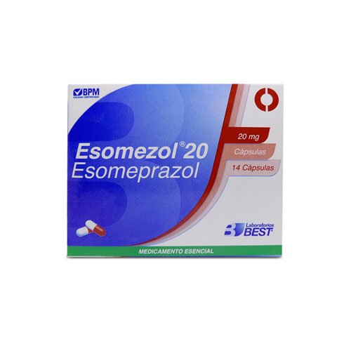 ESOMEZOL 20 MG CAJA X 14 CAPS