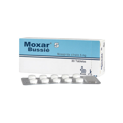 MOXAR 5 MG CAJA X 30 TABS