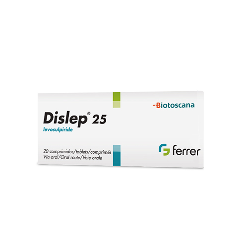 DISLEP 25 MG CAJA X 20 COMP.