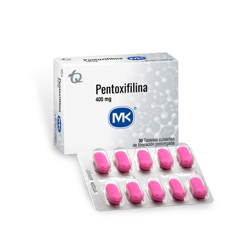 PENTOXIFILINA LP 400 MG MK CAJA X 30 TABS