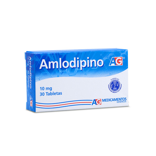 AMLODIPINO 10 MG AMER.GEN CAJA X 10 TABS