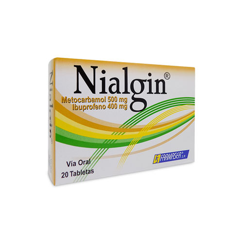 NIALGIN CAJA X 20 TABS