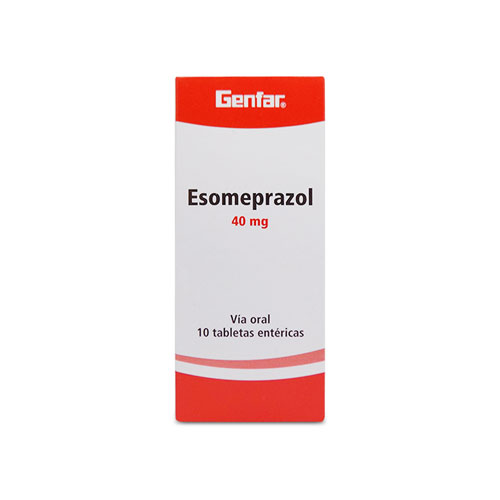 ESOMEPRAZOL 40 MG GENFAR CAJA X 10 TABS