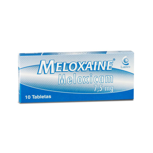 MELOXAINE 7.5 MG CAJA X 10 TABS