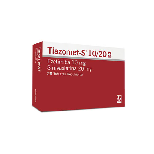 TIAZOMET-S 10MG/20MG CAJA X 28 TABS