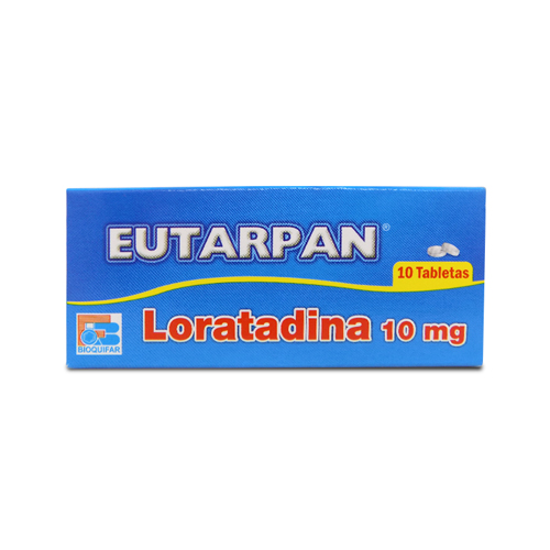 EUTARPAN 10 MG CAJA X 10 TAB