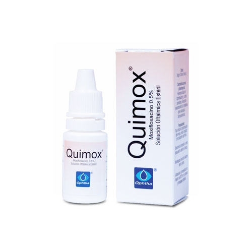 QUIMOX SOL OFT 0.5% FCO X 5 ML