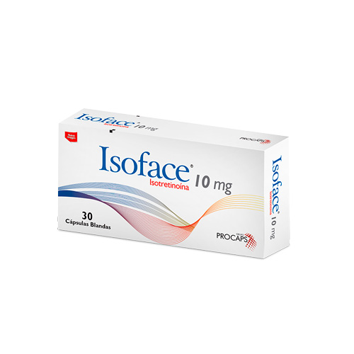 ISOFACE 10 MG CAJA X 30 CAPS