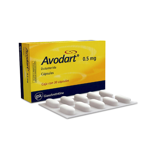 AVODART 0.5 MG ** CAJA X 30 CAP