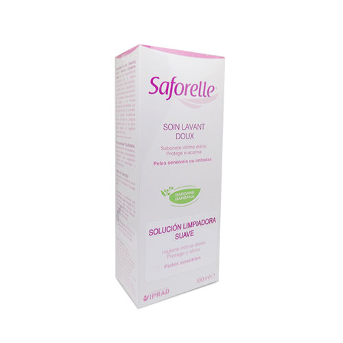 SAFORELLE SOLUCION LIMP. SUAVE FCO X 100 ML