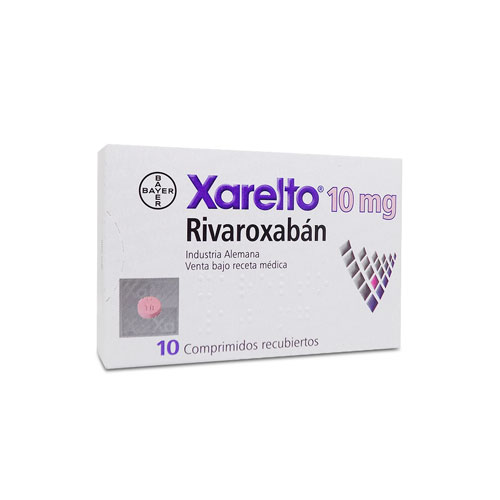 XARELTO 10 MG ** CAJA X 10 COMP