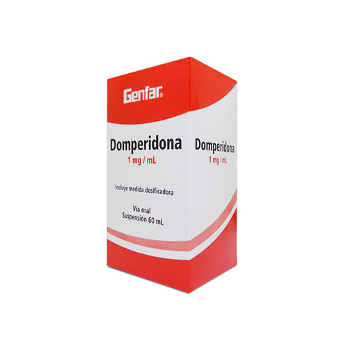 DOMPERIDONA 1MG/ML SUSP GENFAR FCO X 60 ML