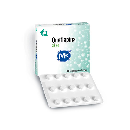 QUETIAPINA  25 MG MK. ** CAJA X 30 TABS