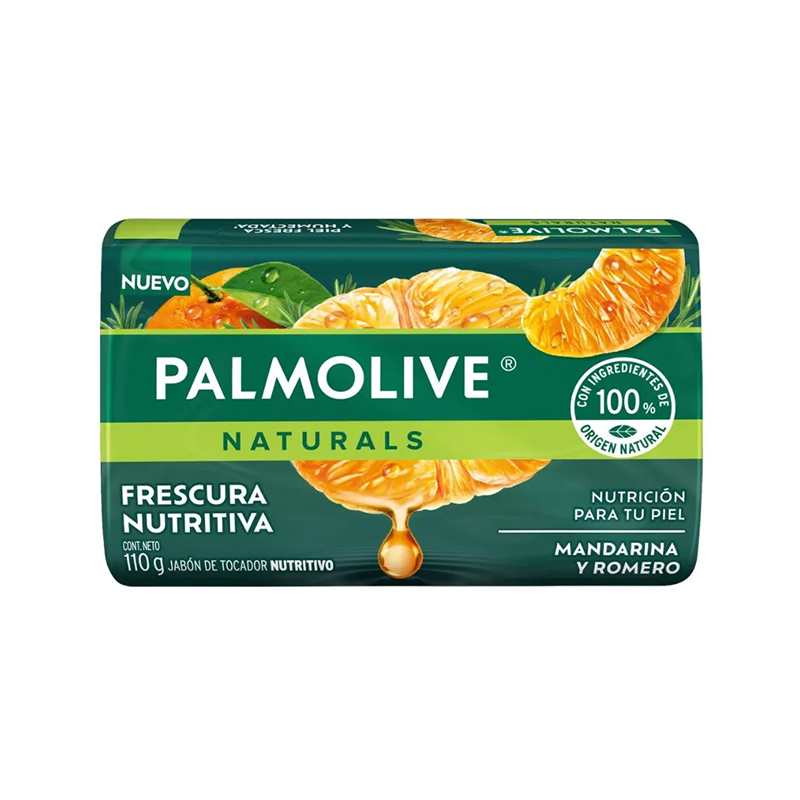 JABON PALMOLIVE MANDARINA Y ROMERO BARRA X 110 GR