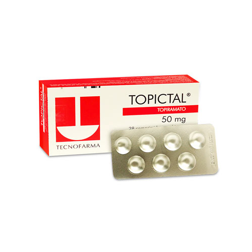 TOPICTAL  50 MG CAJA X 28 COMP