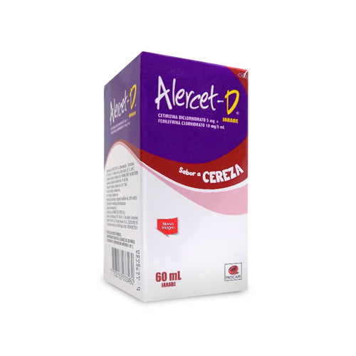 ALERCET-D JBE FCO X 60 ML