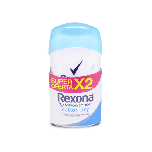 DESO REXONA BARRA COTTON X 50 X 2 UND P/ESPEC