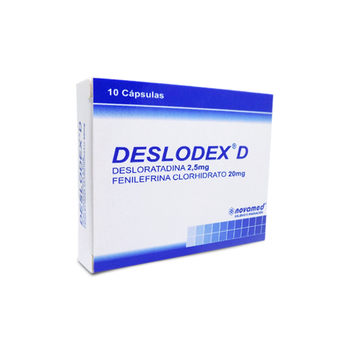 DESLODEX D CAJA X 10 CAPS