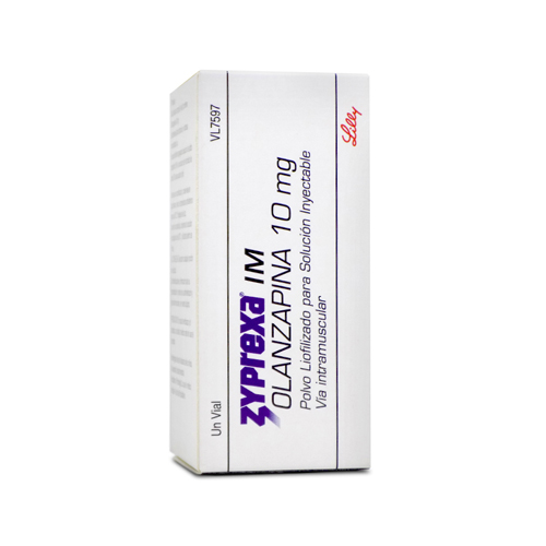 ZYPREXA IM X 10 ML CAJA X 1 AMP