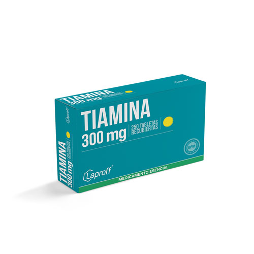 TIAMINA 300 MG LAPROFF CAJA X 250 TABS