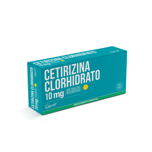 CETIRIZINA 10 MG LAPROFF CAJA X 400 TABS