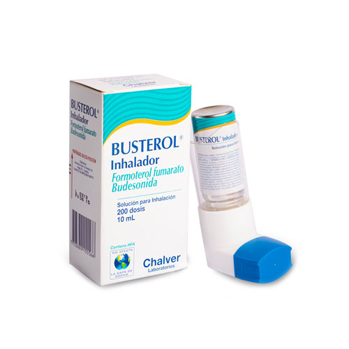 BUSTEROL INHALADOR 200 DOSIS FCO X 10 ML