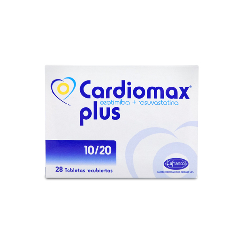 CARDIOMAX PLUS 10/20 CAJA X 28 TABS