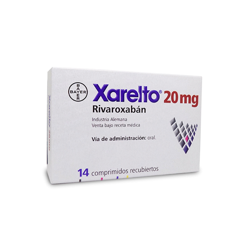 XARELTO 20 MG ** CAJA X 14 COMP