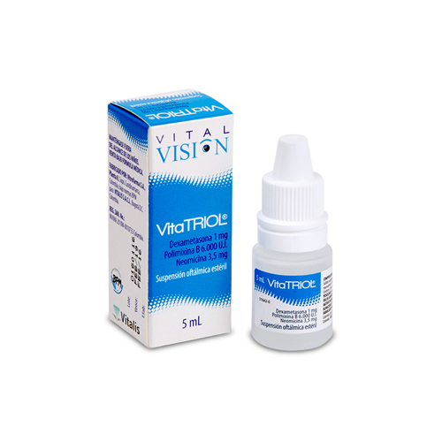 VITATRIOL SOL.OFT. FCO X 5 ML