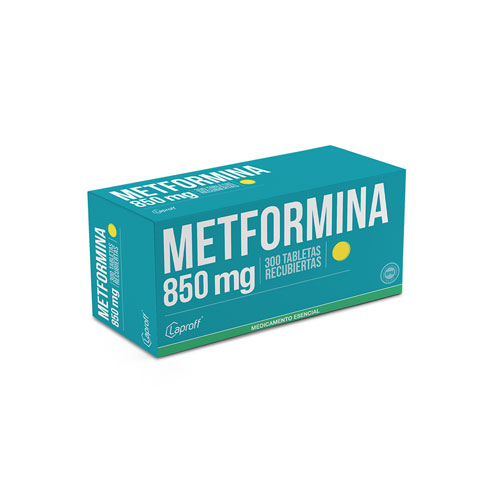 METFORMINA 850 MG LAPROFF CAJA X 300 TABS